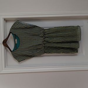 Multi-color Tunic Style Drop Waist Dress (Size S/M)